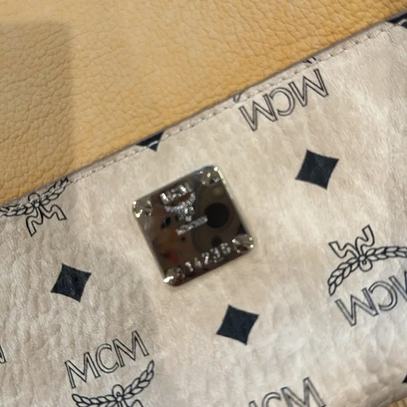 MCM leather tote bag - Picture 4 of 8